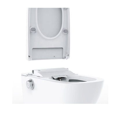 Einfache Installation, Sanitärartikel, geschlossener Hocker, runde Schüssel, weiße Farbe, beheizte Toilette