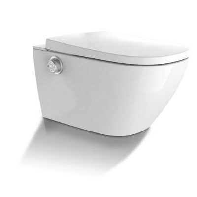 Einfache Installation, Sanitärartikel, geschlossener Hocker, runde Schüssel, weiße Farbe, beheizte Toilette