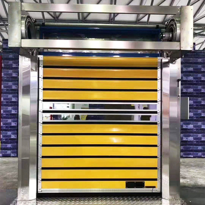 Hochgeschwindigkeitsrollen-Fensterladen-Aluminiumlegierungs-Material und kundengebundene Farbharte Platten-Tür mit Schaum-Isolierung