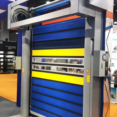 Hochgeschwindigkeitsrollen-Fensterladen-Aluminiumlegierungs-Material und kundengebundene Farbharte Platten-Tür mit Schaum-Isolierung