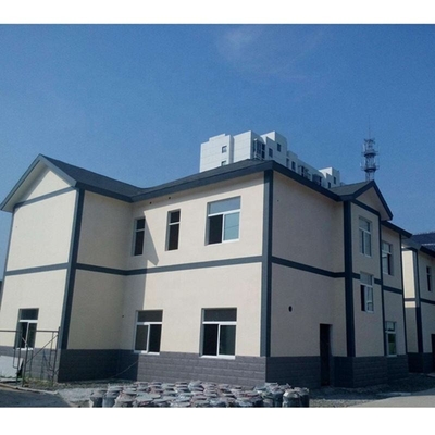 Maßgeschneiderte Farbe und Größe Leichte Stahlkonstruktion Vorgefertigte Luxusvilla Zwei Stockwerke Vorgefertigtes Haus