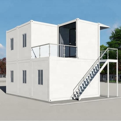 DIY Zwei-Stoury-Containerhaus Leichtstahl-Gebäude Mobil Containerhaus