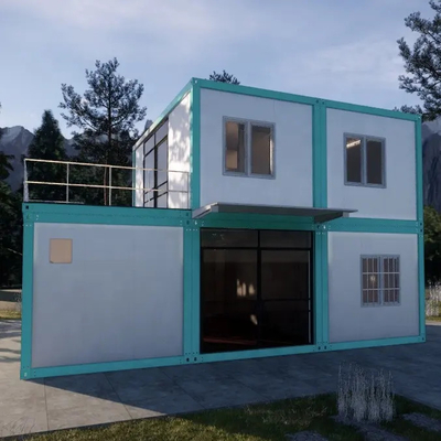 Niedriger Fabrikpreis Zwei Stoery Containerhaus Leichtstahlgebäude Mobilhaus