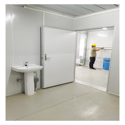 Luxus angepasste Farbe und Glas Portable 20FT 40FT Prefab Flat Pack Container Haus mit Fabrikpreis