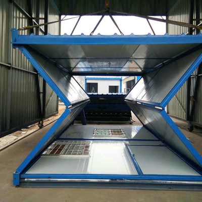 Tesia Neue tragbare Stahlkonstruktion Containerhaus Erweiterbare Klappbehälter
