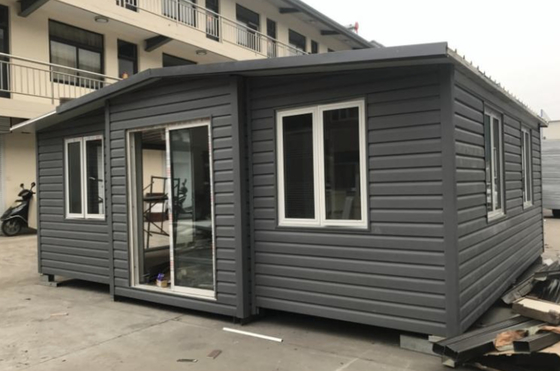 Vorgefertigte, ausbaubare Containerhäuser im australischen Stil Modular Falthäuser