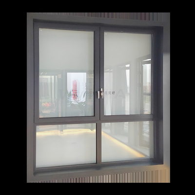 Aluminium-stoßfeste Windows-Doppelverglasung des Flügelfenster-GB/T8814