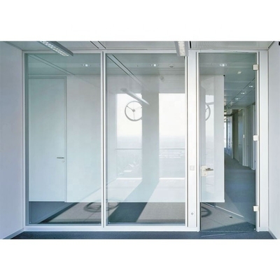 Glaswand-Trennwand-System Büro STC 45db schalldichtes mit Türen