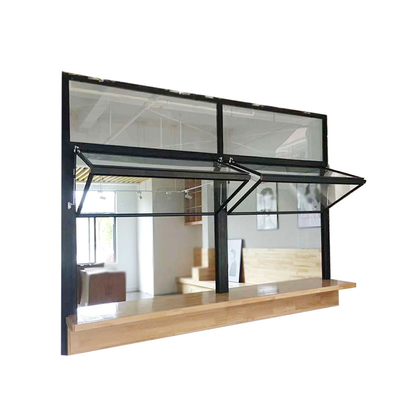 Schalldichter magnetischer Schirm-Bifold Glasfenster-Aluminiumtüren und Windows