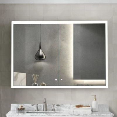 CER SAA IP44 fertigte Badezimmer-Kabinette anodisierte an der Wand befestigte AluminiumEitelkeit besonders an