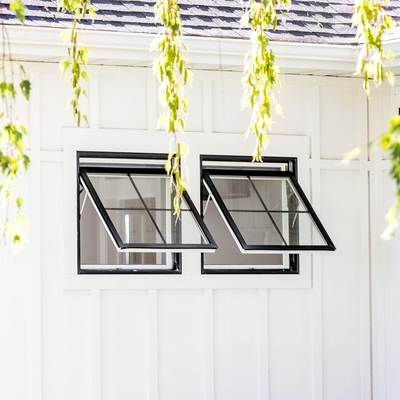 Minimalismus-doppelverglaste Aluminiummarkise Windows für Keller