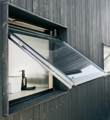 Minimalismus-doppelverglaste Aluminiummarkise Windows für Keller