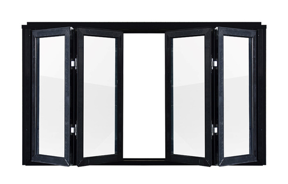 Schalldichte 1.6mm starke panoramische Glas-Windows-Aluminiumhurrikan-Auswirkung Windows