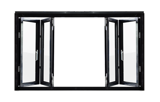 Schalldichte 1.6mm starke panoramische Glas-Windows-Aluminiumhurrikan-Auswirkung Windows