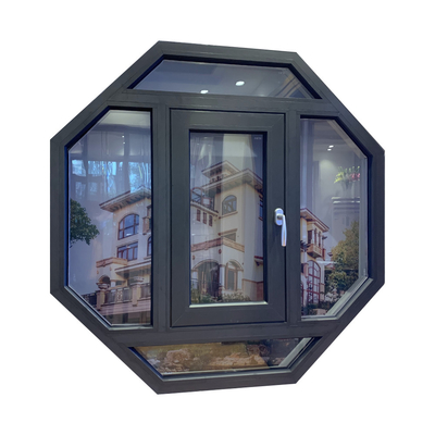 1.2-2.0mm starker Aluminiumrahmen Windows reparierte obersten runden Kreis Windows