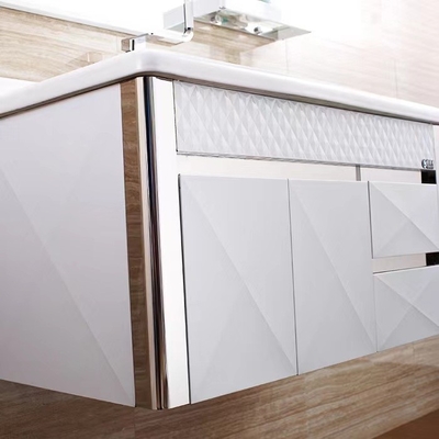 304 Edelstahl kundengebundenes Badezimmer-Kabinett-Luxusmedizin-Spiegel-Kabinett
