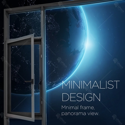 Klarglas-Aluminiumflügelfenster doppelverglastes Windows für Wohnmobile