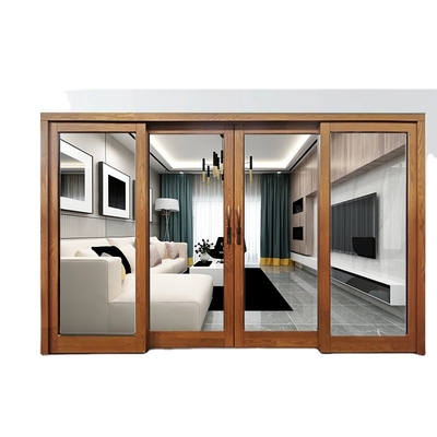 CER horizontales doppeltes Glas gleitendes Aluminium-Windows und Türen mit Grill