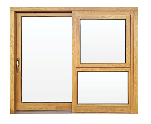 CER horizontales doppeltes Glas gleitendes Aluminium-Windows und Türen mit Grill