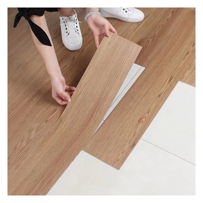 Beleg-Beweis-Schalen-und Stock-hölzerne Planken-selbstklebende Vinylbodenfliesen 6x36“