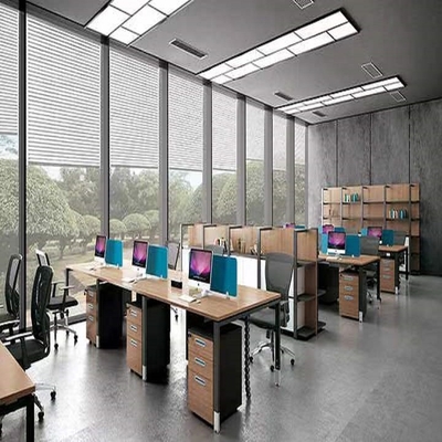 Moderne modulare Büro-Arbeitsplätze verteilt Schreibtisch-Privatleben-Platte des Sitzer-2 4 6
