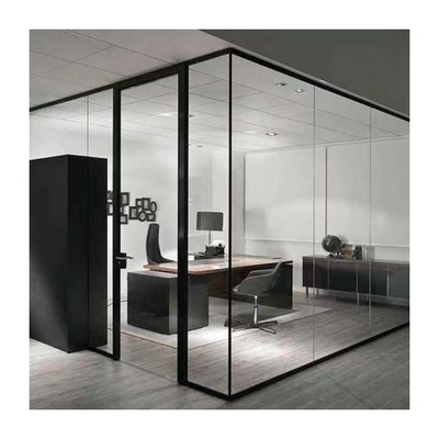 Edelstahl-Aluminiumglaswand-Trennwand-faltbare bewegliche Büro-Teiler
