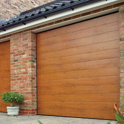 Horizantal gleitendes obenliegendes 16x7 rollen herauf Garagentor mit PU-Platte