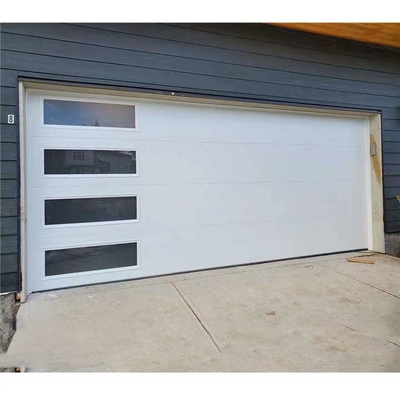 Wohnung Frameless PVC-Schmiedeeisen-Garagentor mit Spiegel