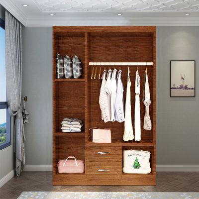 PVC-Beschaffenheits-multi Farbe-MDF-Brett-Wandschrank 2 3 4 Tür-Schrank mit Spiegel