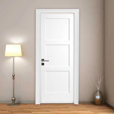 Hauptplatten-fester hölzerner Türen MDF im amerikanischen Stil Front Doors der hotel-Wohnungs-3