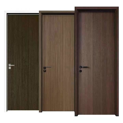 Einfache moderne MDF-Melamin-InnenHolztür für Badezimmer