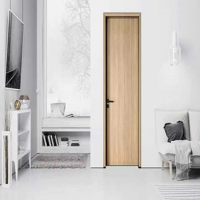 Einfache moderne MDF-Melamin-InnenHolztür für Badezimmer