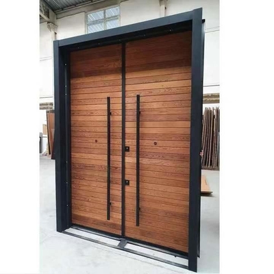 Haus-Büro-Polymer MDF-Holztür-externe zusammengesetzte Doppeltüren
