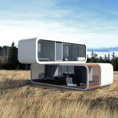 CER Luxuswohnfaltendes Behälter-Haus-Fertigwetter beständig