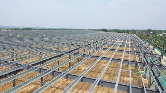 Stahlskelettbau-Metallgebäude-Auto-Werkstatt Soem-ODM dauerhafte helle