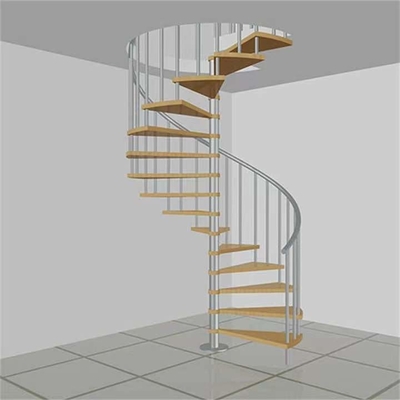 Innenraumersparnis-Wendeltreppe