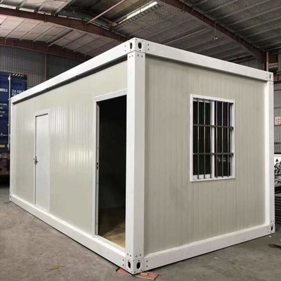 40ft Sandwich-Platten-Fertigbehälter-Haus-weißes modernes Behälter-Haus
