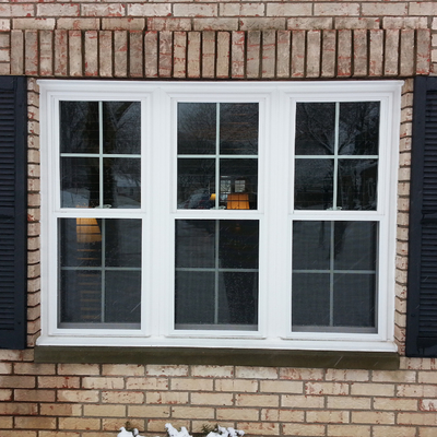 Ausgeglichenes Glasaluminiumlegierungs-Fenster-im amerikanischen Stil Doppeltes Hung Windows For House