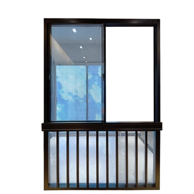 Gebrochener Aluminiumrahmen Windows der Brücken-6063T5 fertigte Farbe besonders an