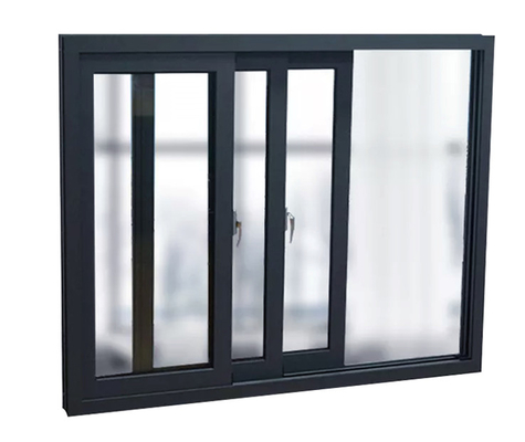 Gebrochener Aluminiumrahmen Windows der Brücken-6063T5 fertigte Farbe besonders an