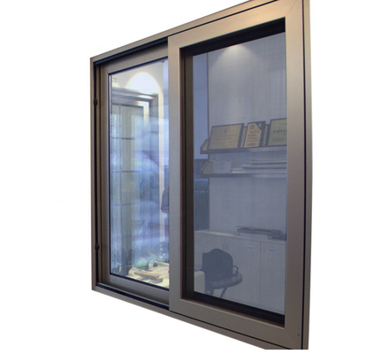 Gebrochener Aluminiumrahmen Windows der Brücken-6063T5 fertigte Farbe besonders an