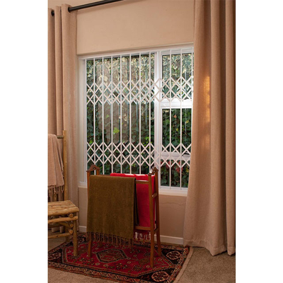Dauerhaftes Ziehharmonika-Grill-Landhaus-Aluminiumrahmen Windows mit Einbrecher Bars