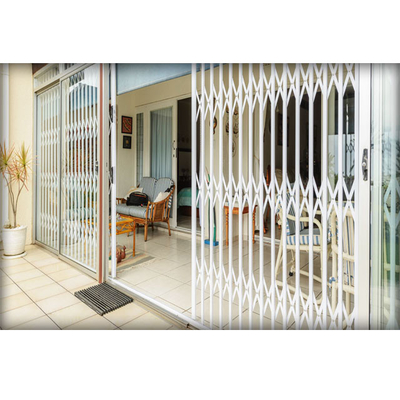 Dauerhaftes Ziehharmonika-Grill-Landhaus-Aluminiumrahmen Windows mit Einbrecher Bars