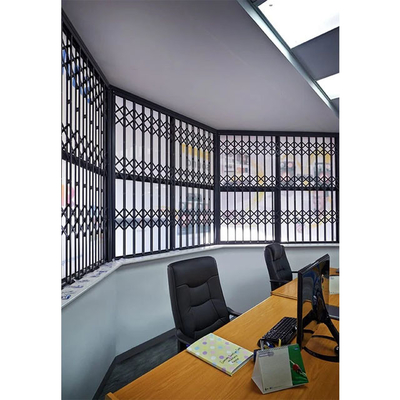 Dauerhaftes Ziehharmonika-Grill-Landhaus-Aluminiumrahmen Windows mit Einbrecher Bars