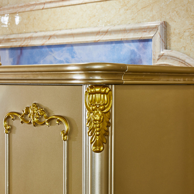 Sperrholz kundengebundener Garderoben-Raumersparnis-Luxusschlafzimmer-Wandschrank-Organisator