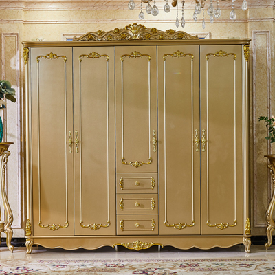 Sperrholz kundengebundener Garderoben-Raumersparnis-Luxusschlafzimmer-Wandschrank-Organisator