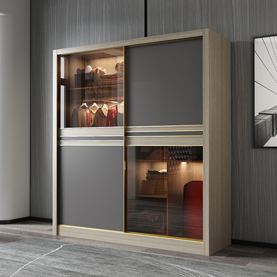 Schiebetür-Garderobe MDF