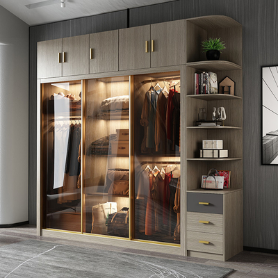 Schiebetür-Garderobe MDF