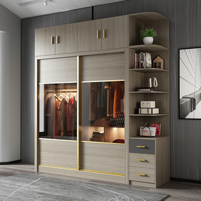 Schiebetür-Garderobe MDF