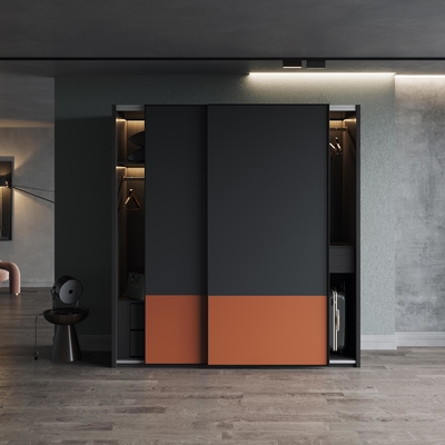Schiebetür-Schrank des Schlafzimmer-3